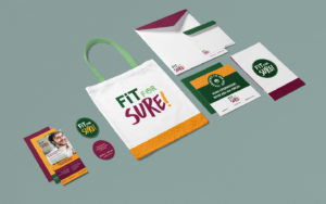 Fit For Sure – Brand design and Visual ID